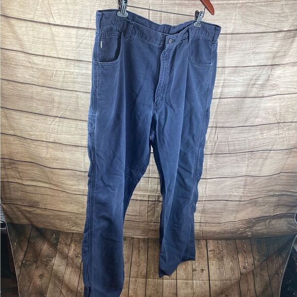 Mens 42x32 flame-resistant cat 2 heavy pants by Carhartt - Picture 6 of 11